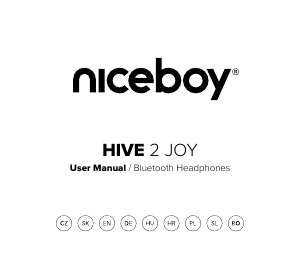 Priručnik Niceboy HIVE 2 Joy Slušalica