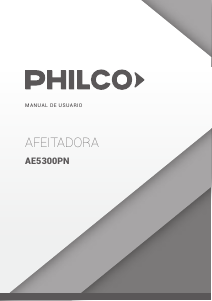 Manual de uso Philco AE5300PN Afeitadora