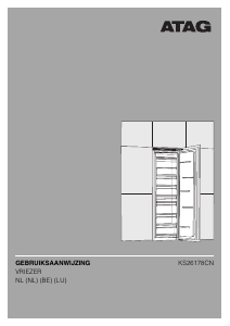 Manual ATAG KS26178CN Freezer