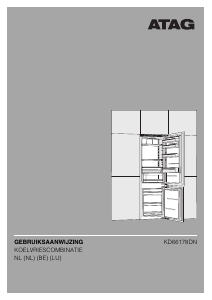 Manual ATAG KD66178DN Fridge-Freezer