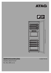 Bedienungsanleitung ATAG KA8074K3C Kühlschrank