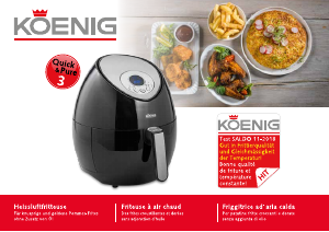 Manuale Koenig B02204 Friggitrice