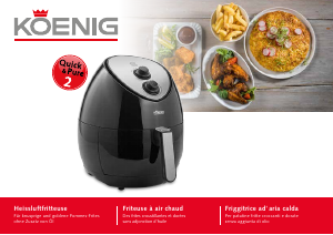 Mode d’emploi Koenig B02203 Friteuse