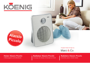 Manuale Koenig B06173 Termoventilatore