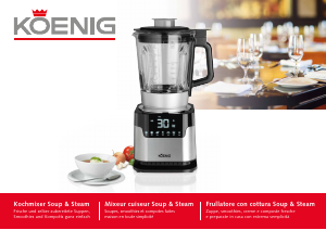 Mode d’emploi Koenig B00135 Blender chauffant