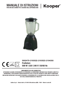 Manual Kooper 5902479 Blender