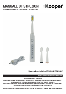 Manual Kooper 5902402 Electric Toothbrush