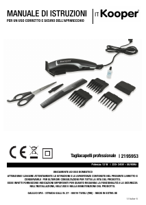 Manual Kooper 2195953 Hair Clipper