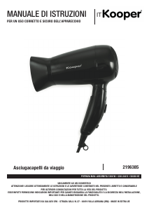 Manual Kooper 2196385 Hair Dryer