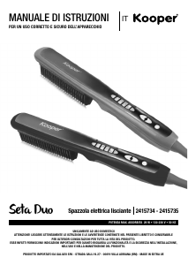 Manual Kooper 2415735 Modelador de cabelo