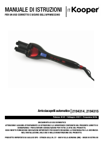 Manual Kooper 2194315 Hair Styler