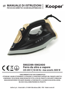 Manual Kooper 5902399 Iron