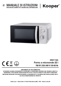 Manual Kooper 5901164 Microwave