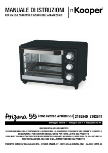 Manual Kooper 2192841 Oven