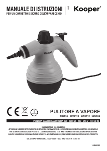 Manuale Kooper 2193565 Pulitore a vapore