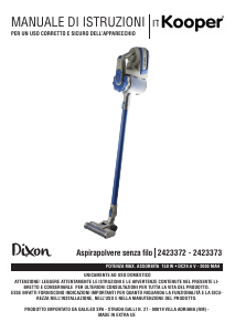 Manual Kooper 2423372 Vacuum Cleaner