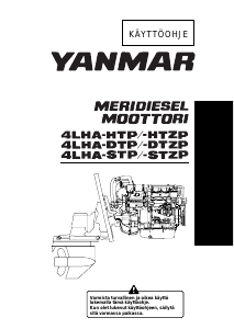 Käyttöohje Yanmar 4LHA-HTP Venemoottori