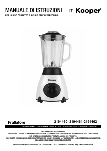 Handleiding Kooper 2194461 Blender