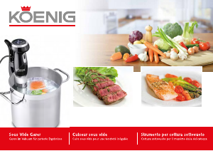 Manuale Koenig B02120 Circolatore sous vide