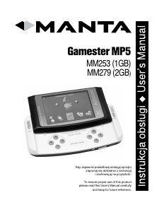 Manual Manta MM279 Gamester