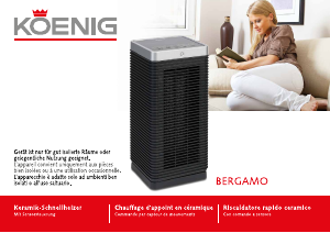 Manuale Koenig B06168 Termoventilatore