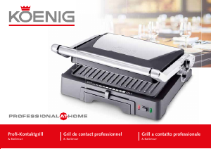 Mode d’emploi Koenig B02313 Grill