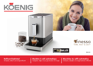 Bedienungsanleitung Koenig B03900 Kaffeemaschine