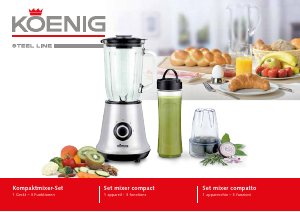 Bedienungsanleitung Koenig B04305 Standmixer