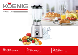 Mode d’emploi Koenig B04306 Blender