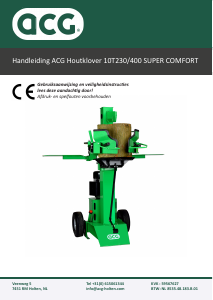 Handleiding ACG 10T230-SUPERCOMFORT Houtkliever