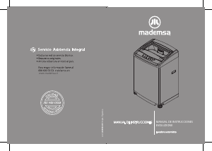 Manual de uso Mademsa Evoluzione 8.5 BXG Lavadora