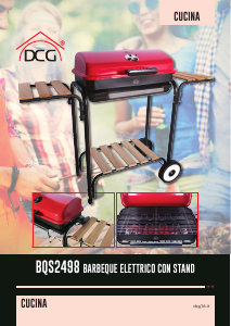 Manuale DCG BQS2498 Barbecue