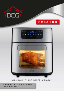 Manuale DCG FR3610D Friggitrice