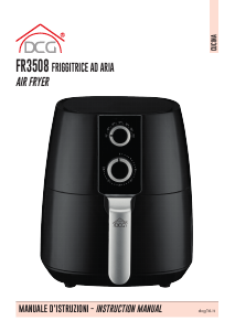 Manuale DCG FR3508 Friggitrice