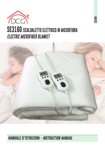 Manual DCG SE3160 Electric Blanket