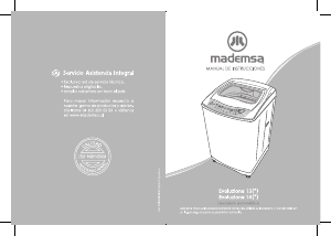 Manual de uso Mademsa Evoluzione 14 SXG Lavadora