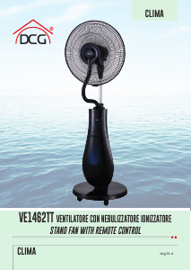 Manuale DCG VE1462TT Ventilatore