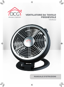 Manuale DCG VE9022 Ventilatore