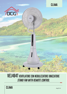 Manuale DCG VE1464T Ventilatore