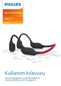 Kullanım kılavuzu Philips TAA7607BK Kulaklık