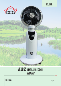 Manuale DCG VE1855 Ventilatore
