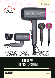 Manual DCG HTD8270 Hair Dryer