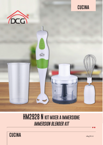 Manual DCG HM2928N Hand Blender