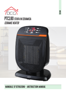 Manuale DCG PTC180 Termoventilatore