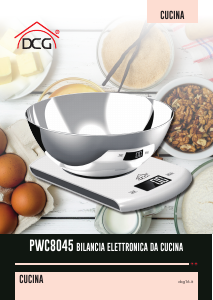 Manuale DCG PWC8045 Bilancia da cucina