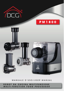 Manual DCG PM1800 Pasta Machine