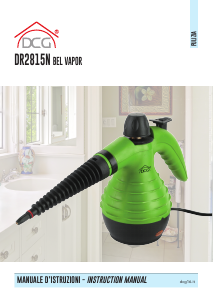 Manuale DCG DR2815N Pulitore a vapore