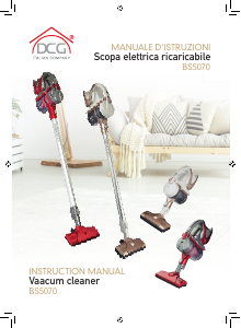 Manual DCG BS5070 Vacuum Cleaner