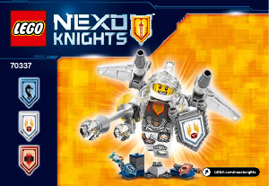 Manual Lego set 70337 Nexo Knights Ultimate Lance