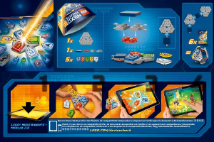 Manual de uso Lego set 70372 Nexo Knights Pack de poderes NEXO